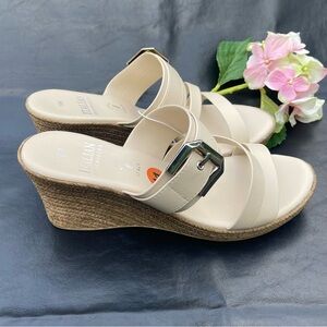 Italian Shoemakers Vivian Wedge Slides Sandals Size 11 New